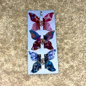 Butterfly Claw Clips